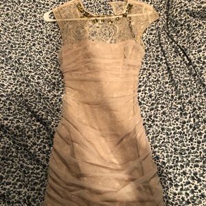 Bebe lace dress
